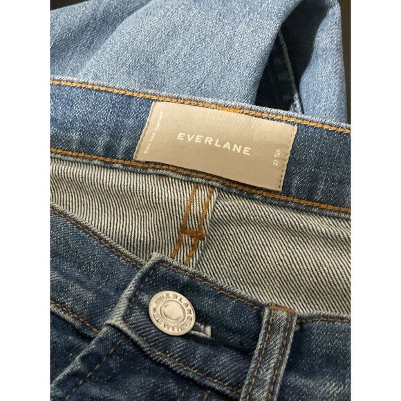 EVERLANE High Rise Jeans. sz. 27 Tall - Picture 5 of 11